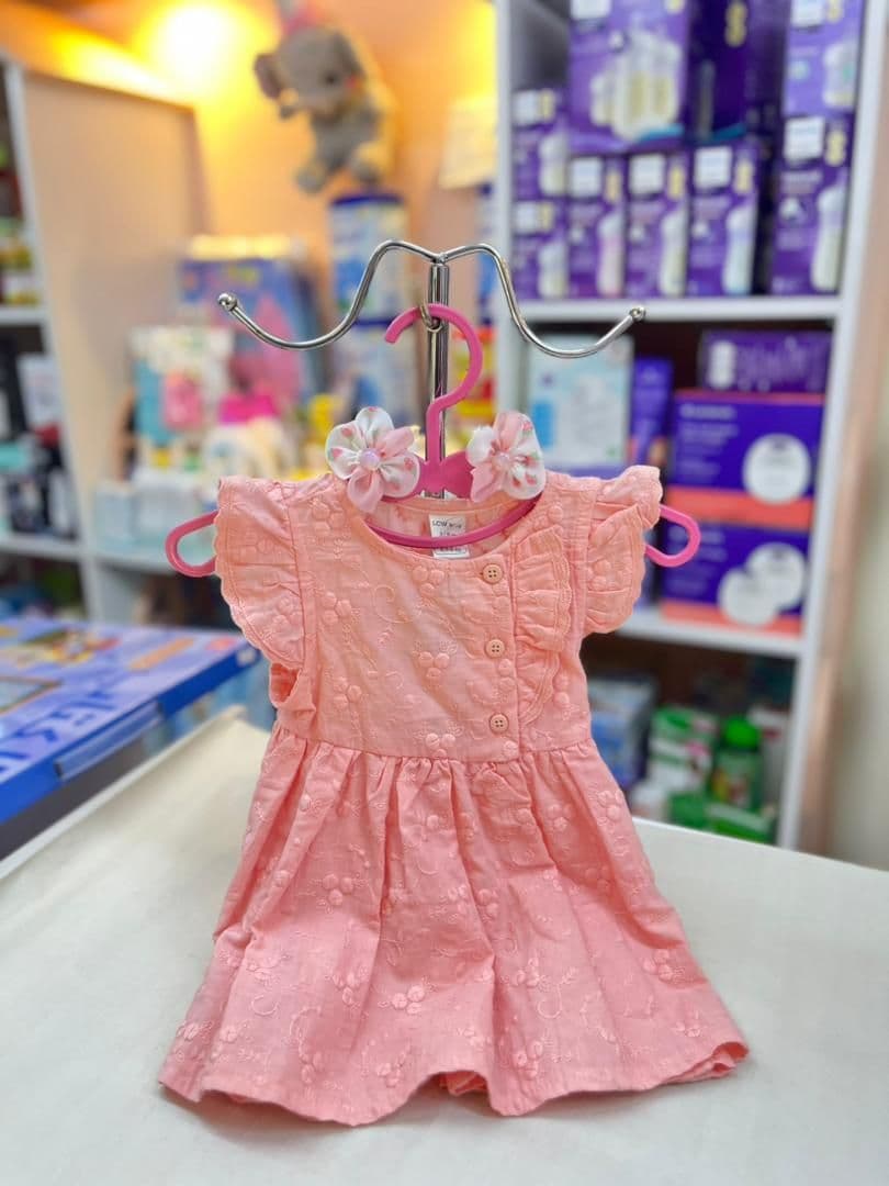 فستان تفاحي 3-6شهور