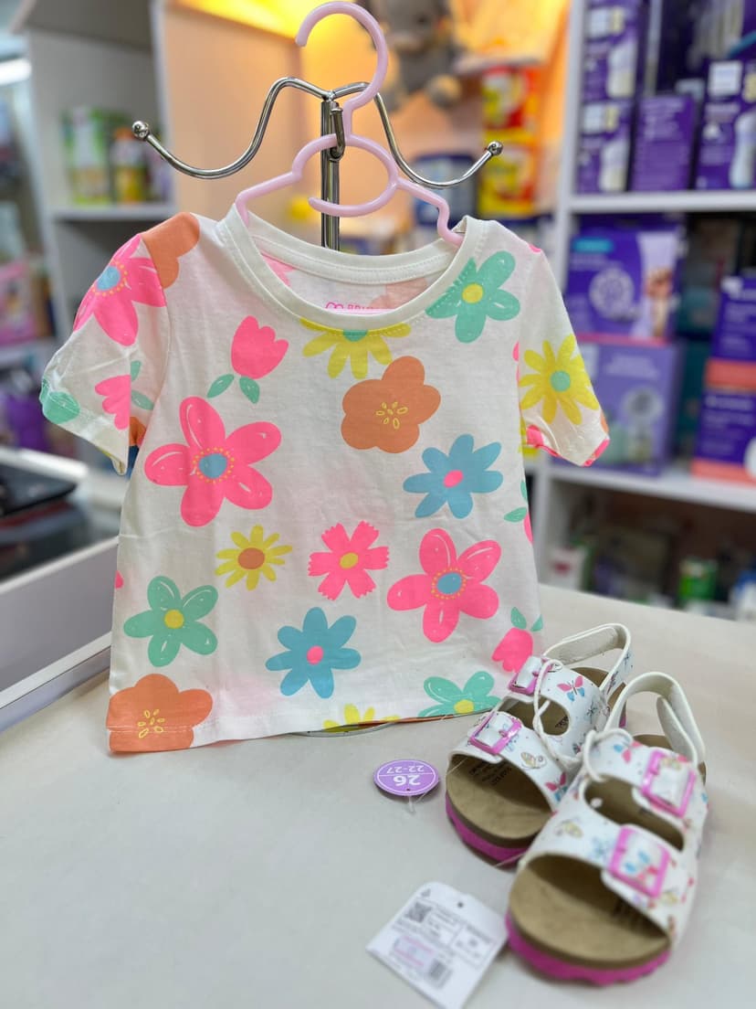 كنزة سكري وردات ملونة5-6سنين 