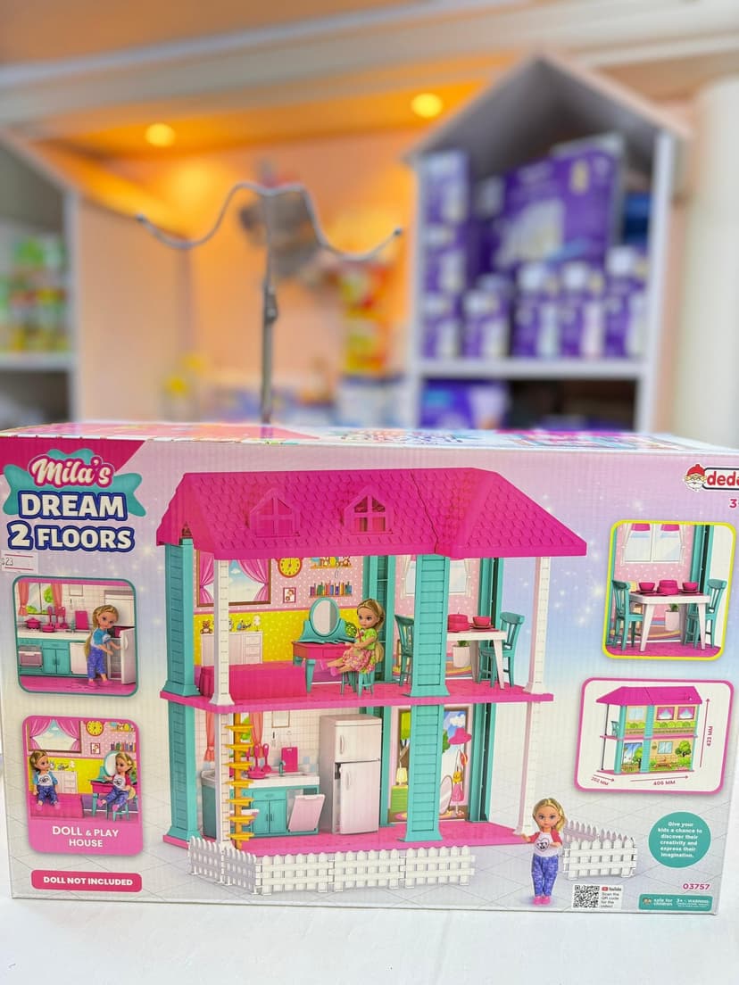 لعبة بيت الباربي طابقين