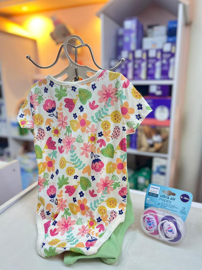 سيت بربتوزين بناتي مورد واخضر 18-24شهر