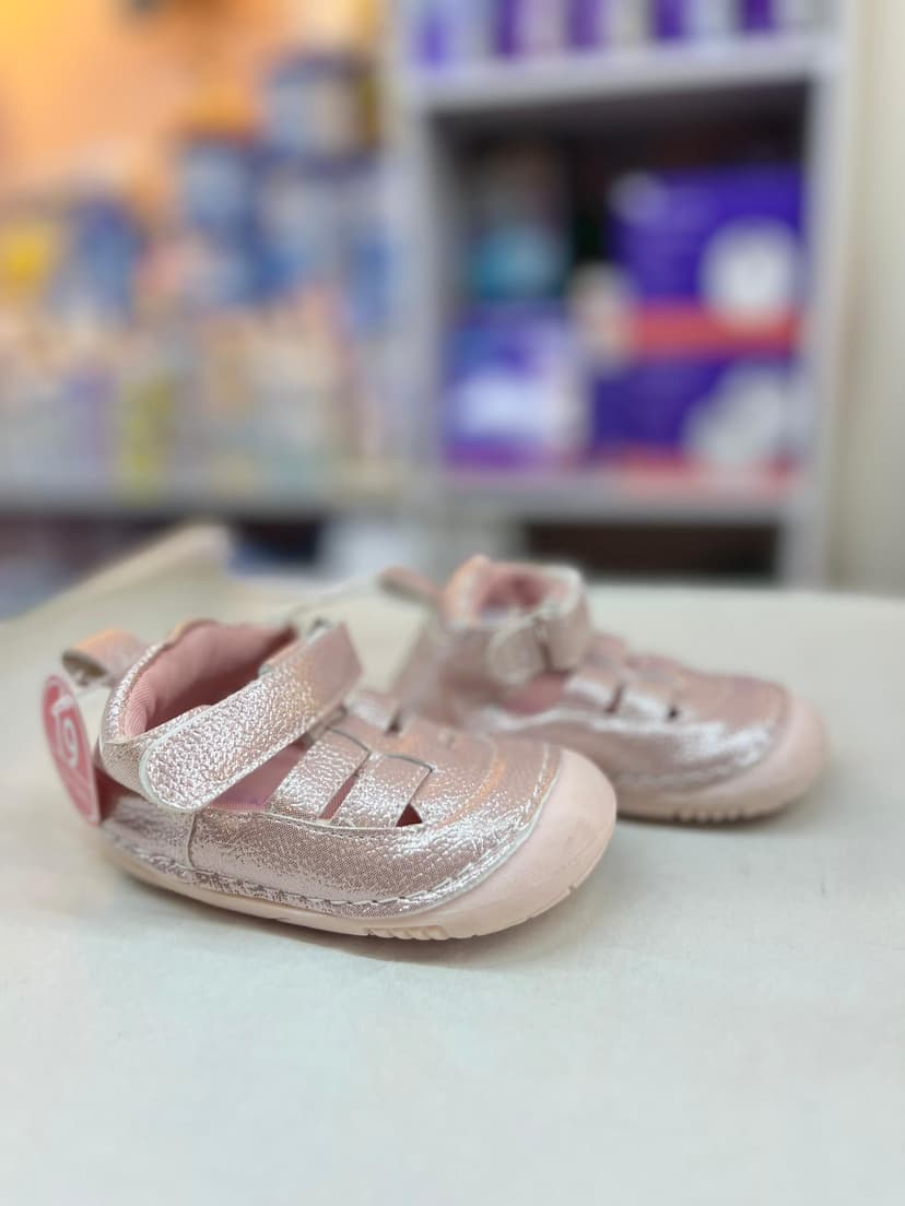 بوط بناتي لماع بينك 19