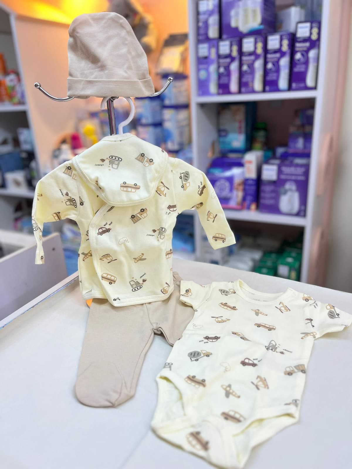 طقم نزلة بيج سيارات 5قطع