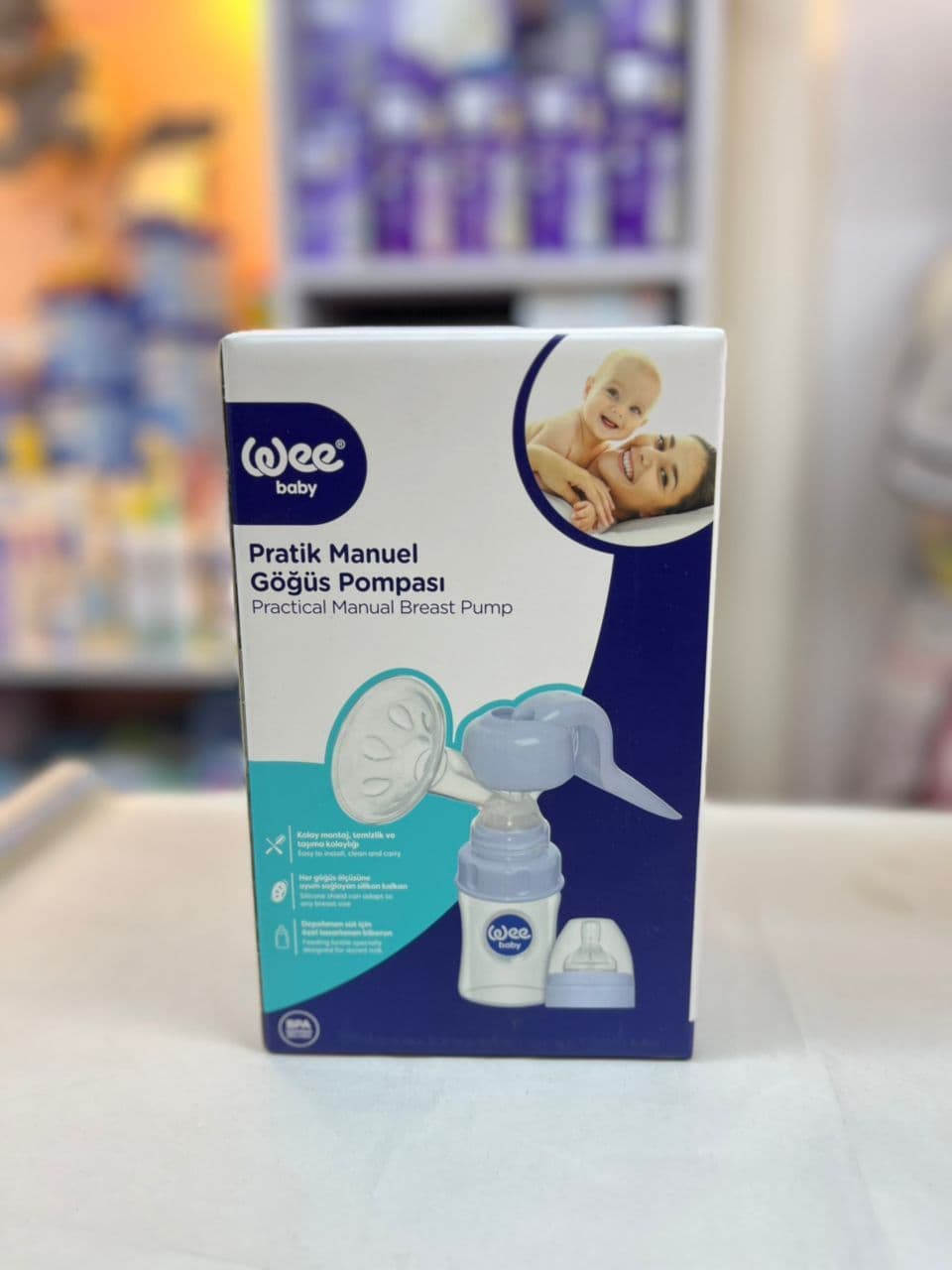 شفاط حليب يدوي  وي بيبي  752