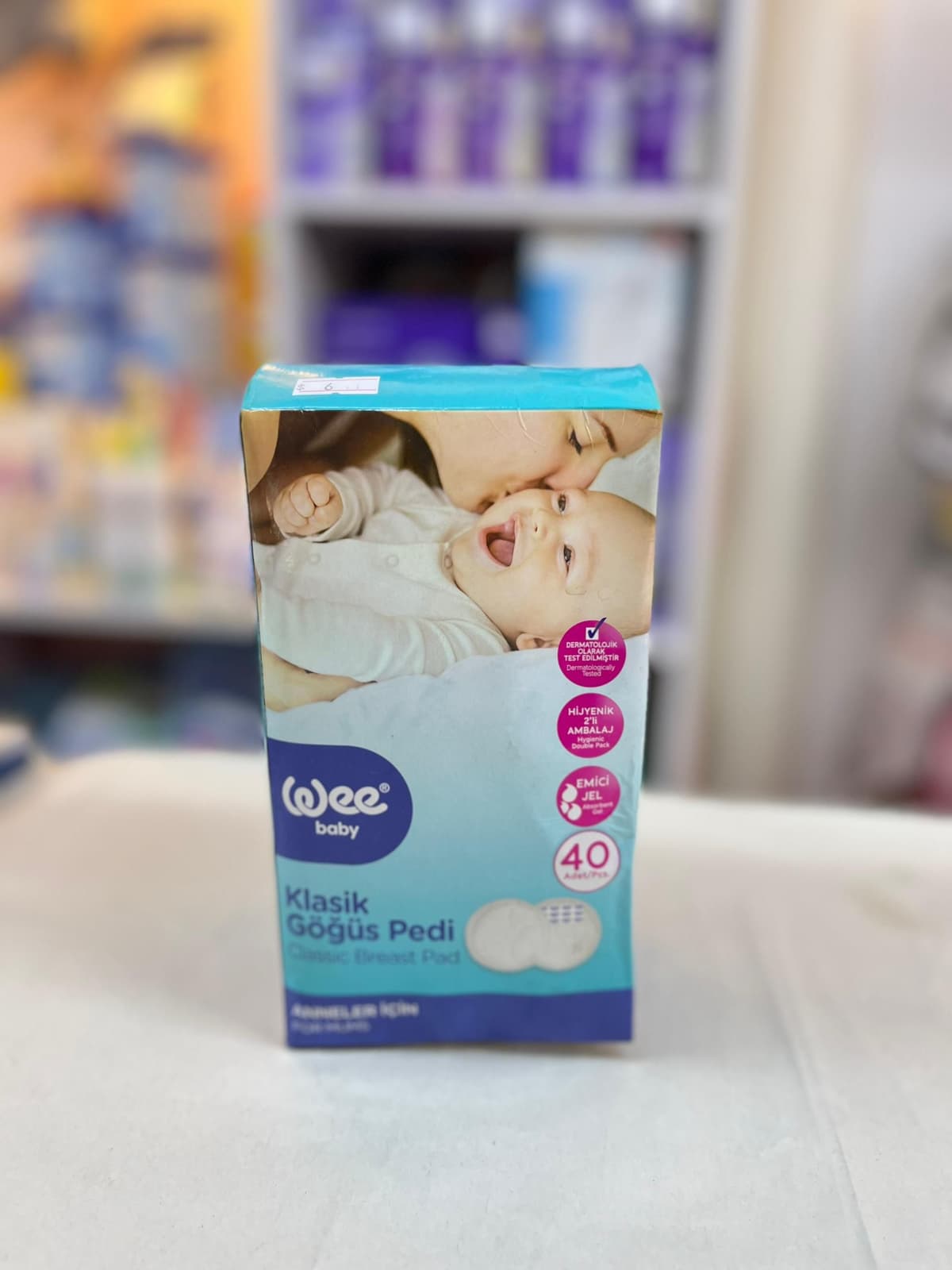 132 فوط صحية للصدر wee40 قطعة 