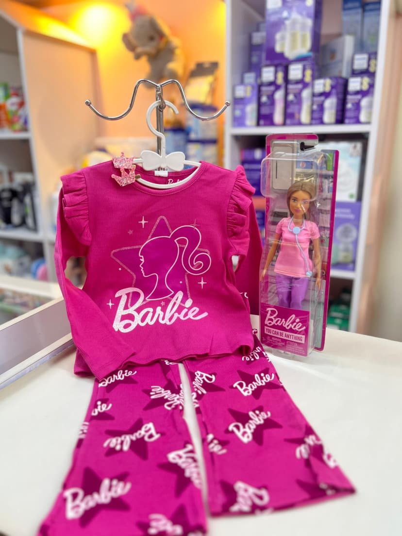 بجامة بناتي باربي 3-4سنين