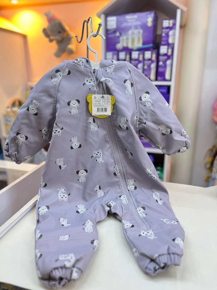 انوراك مطري صبياني رمادي 12-18شهر