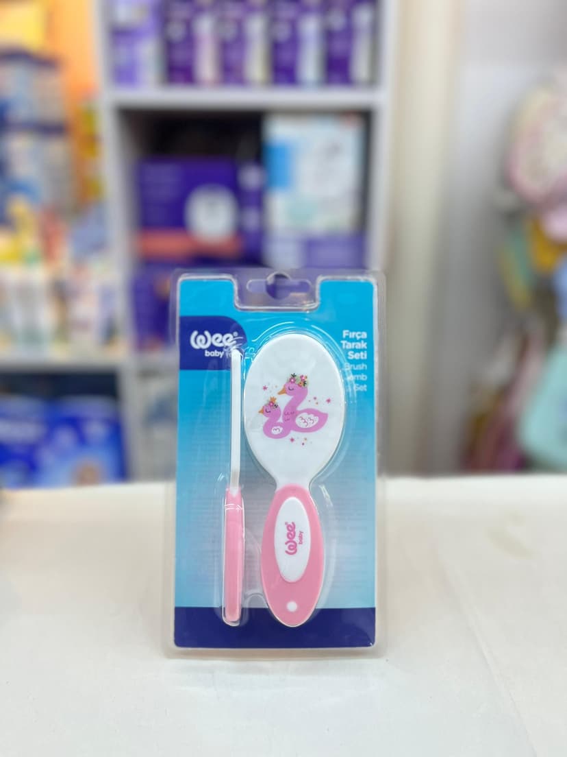 مجموعة فرشاة ومشط زهر 803