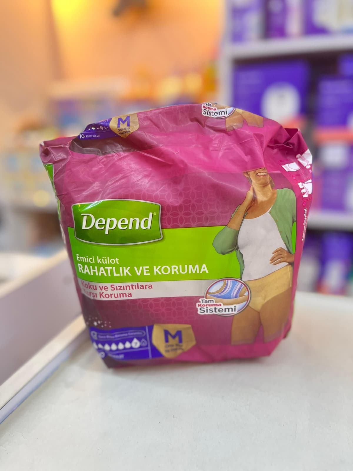 كلوت نفاس قياس ميديوم depend