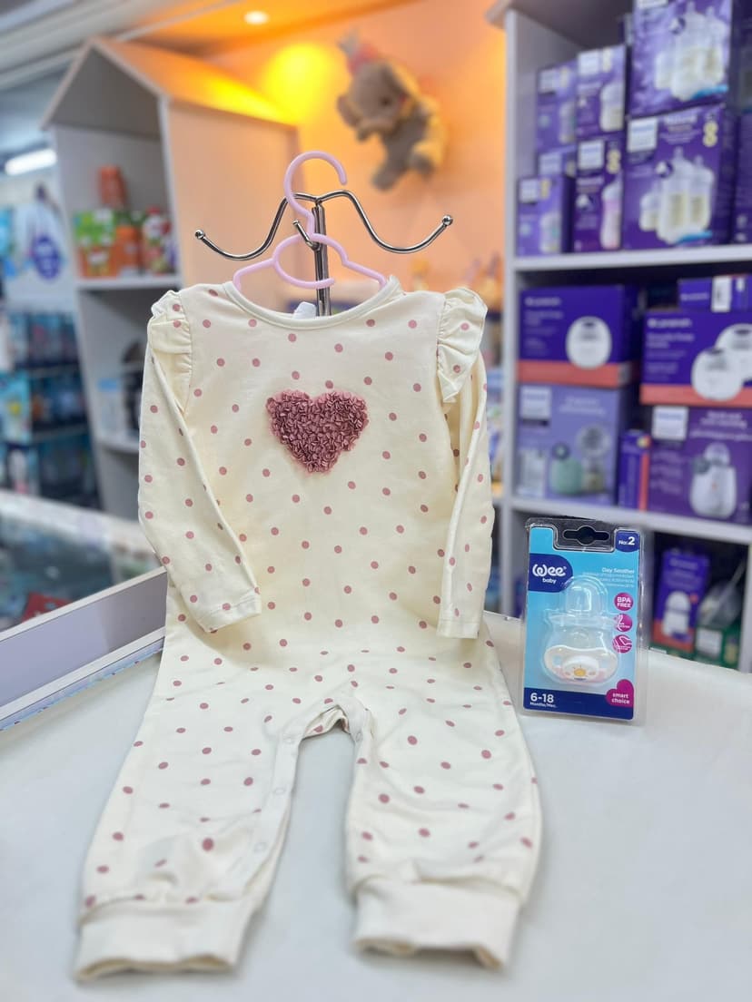 افرول سكري قلب منقط 12-18شهر