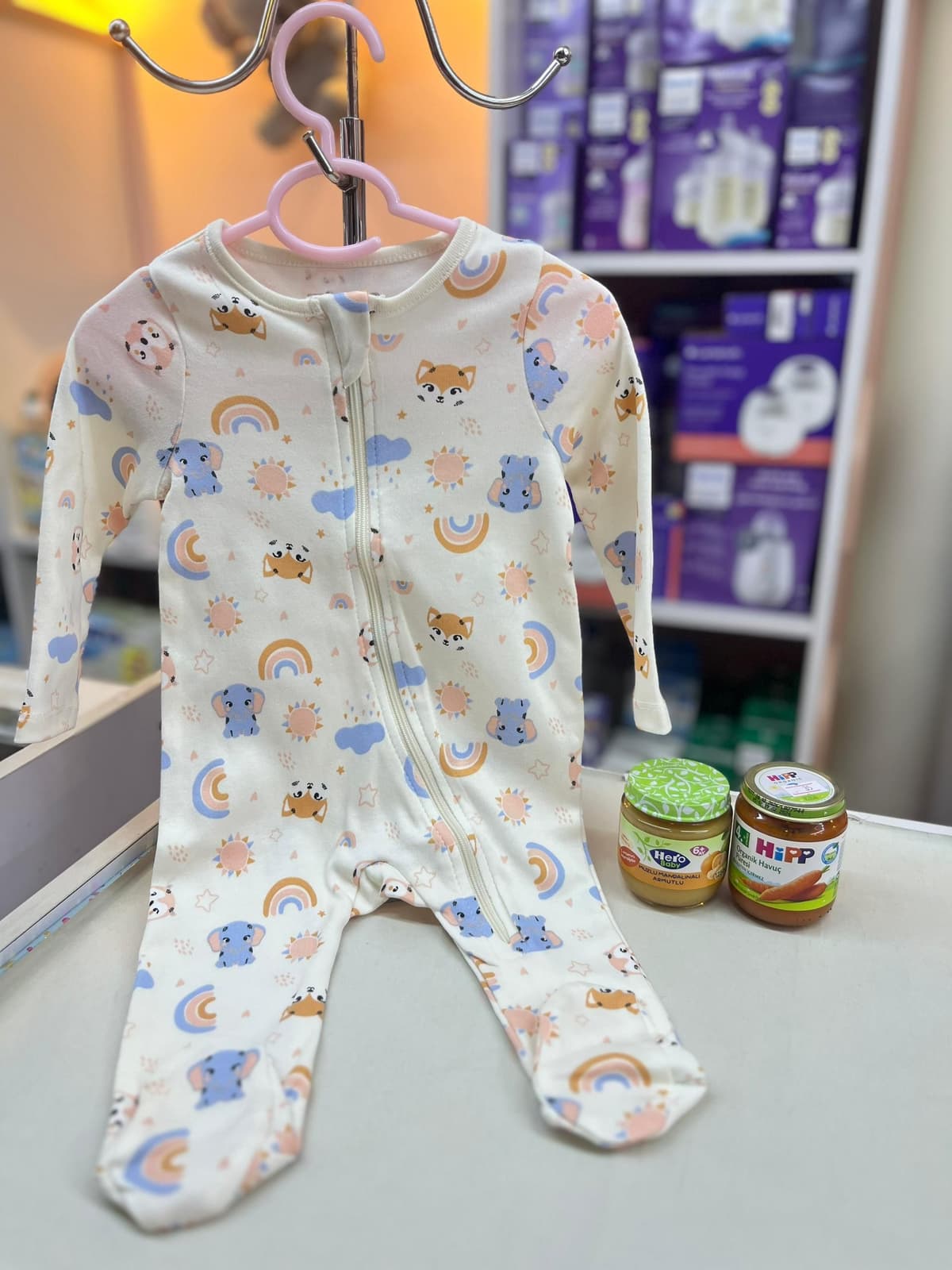 افرول ابيض كوالا قوس قزح 3شهور