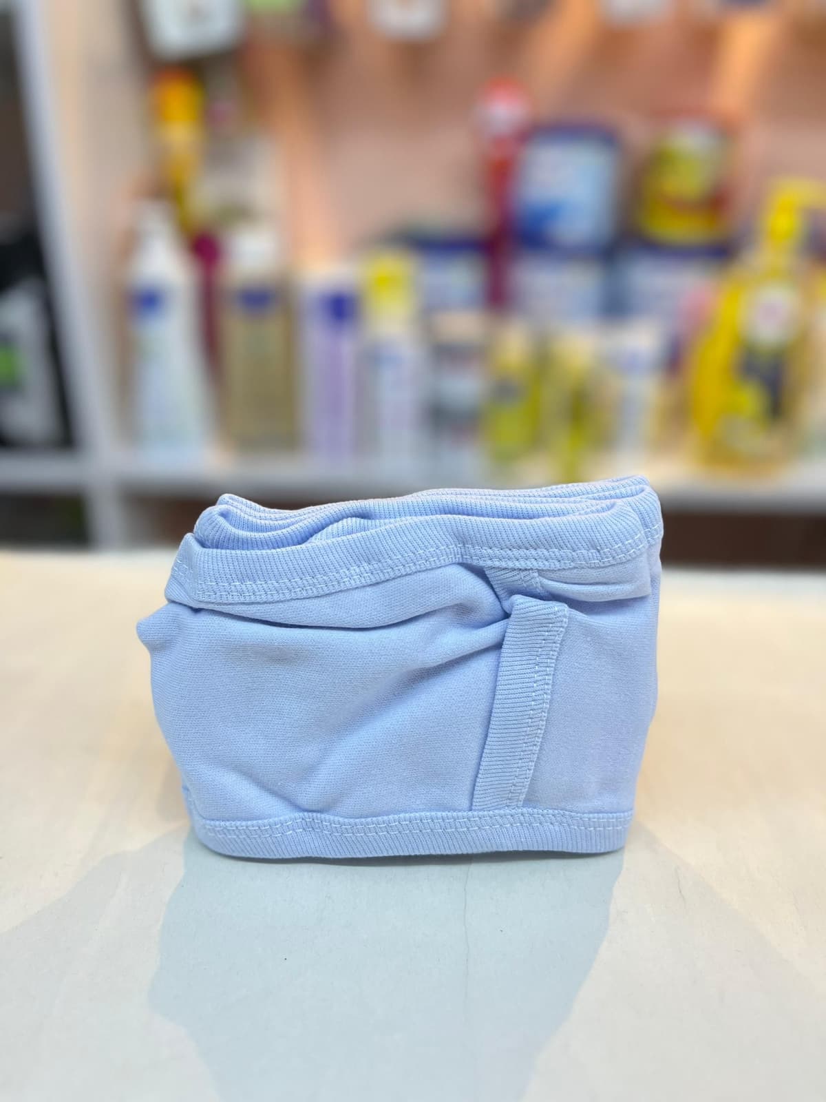 حزام الصرة لون سماوي