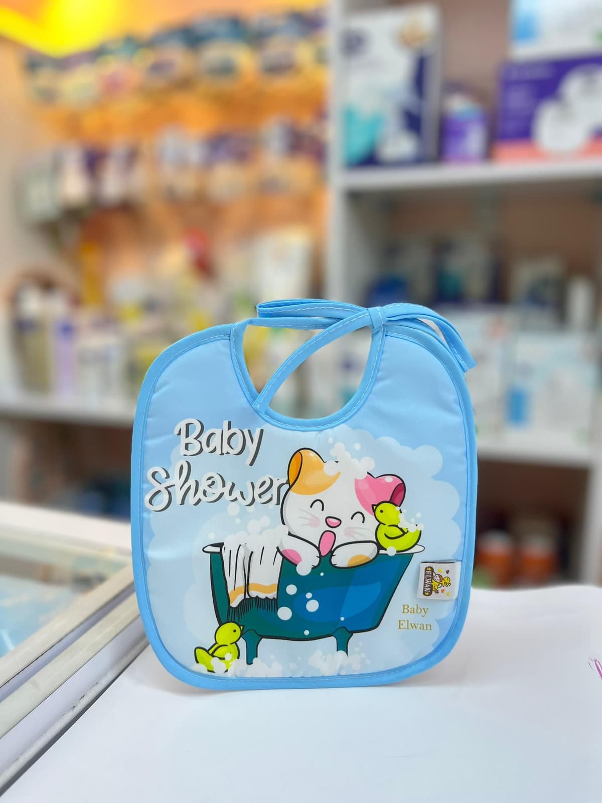 دقونة صغيرة شاور قطة سماوي