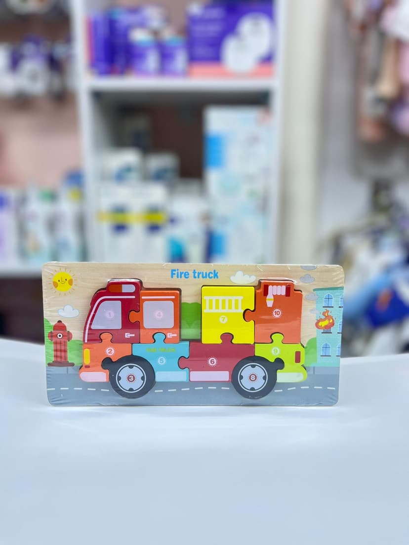 لعبة ثلاثية الابعاد تركيب شاحنة