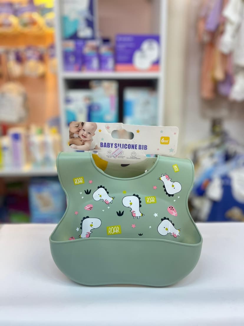 دقونة سيليكون خضيري ديناصور ابيض