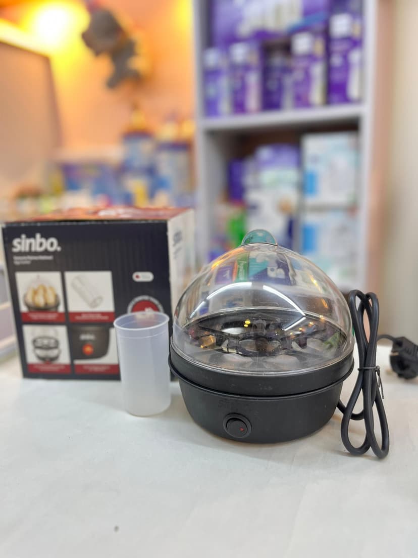 sinbo الة سلق البيض 