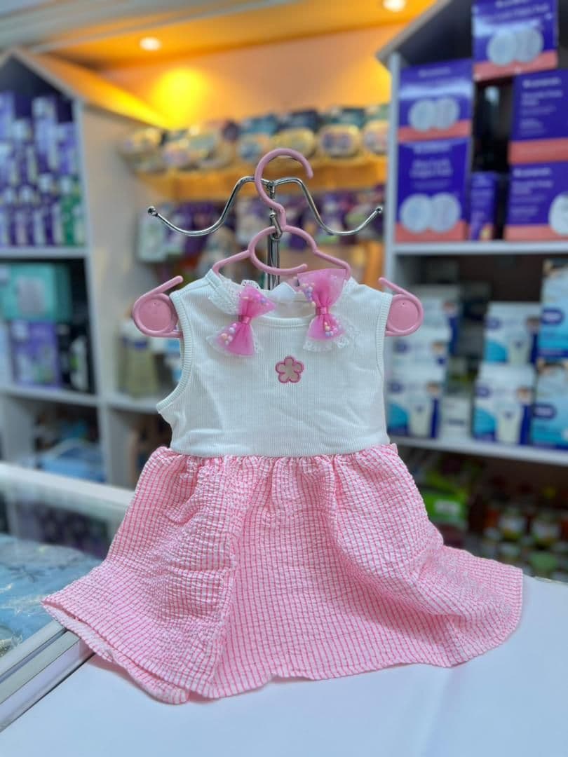 فستان زهر حفر  1-2سنين