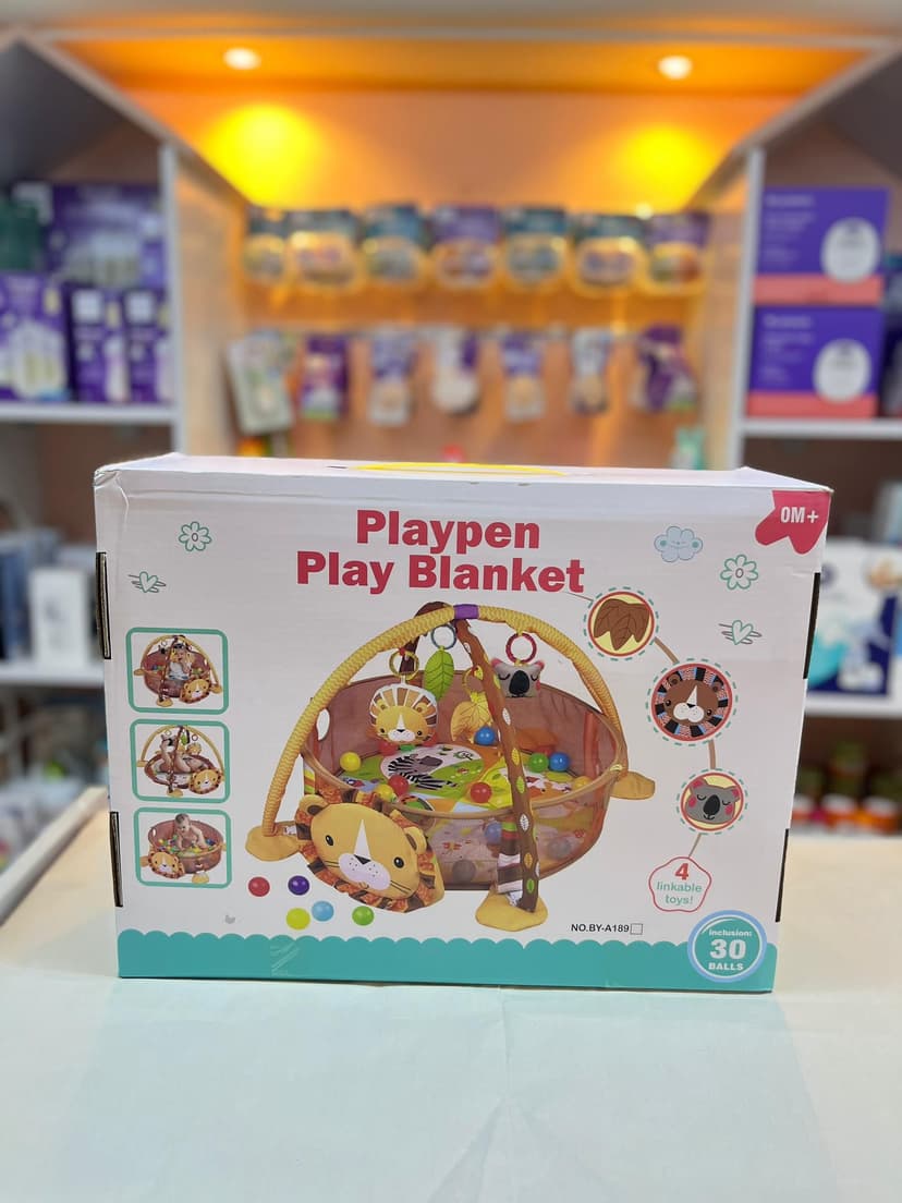 مدة العاب مع طابات شكل اسد 