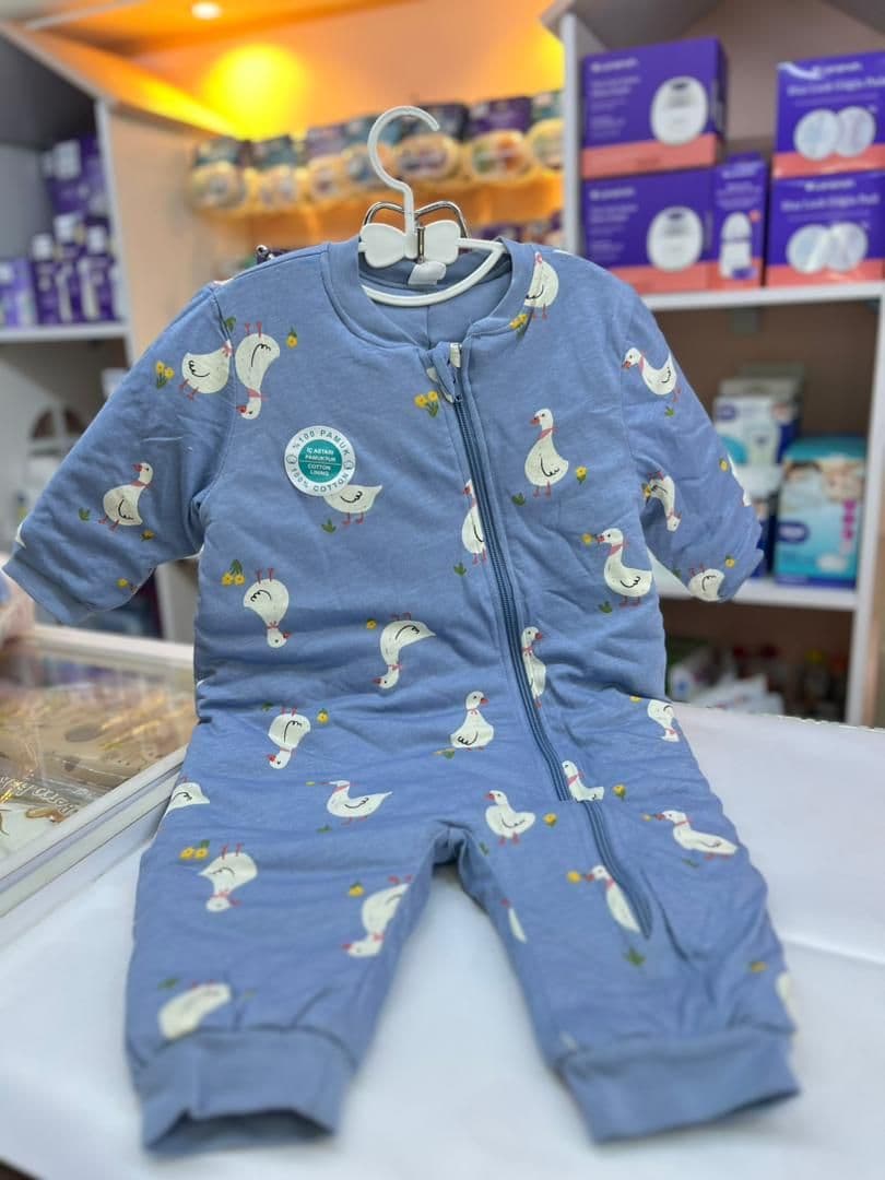 كيس نوم محير ازرق بطات 6-12شهر