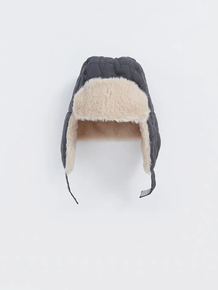 طاقية سودة فرو 18-36شهر