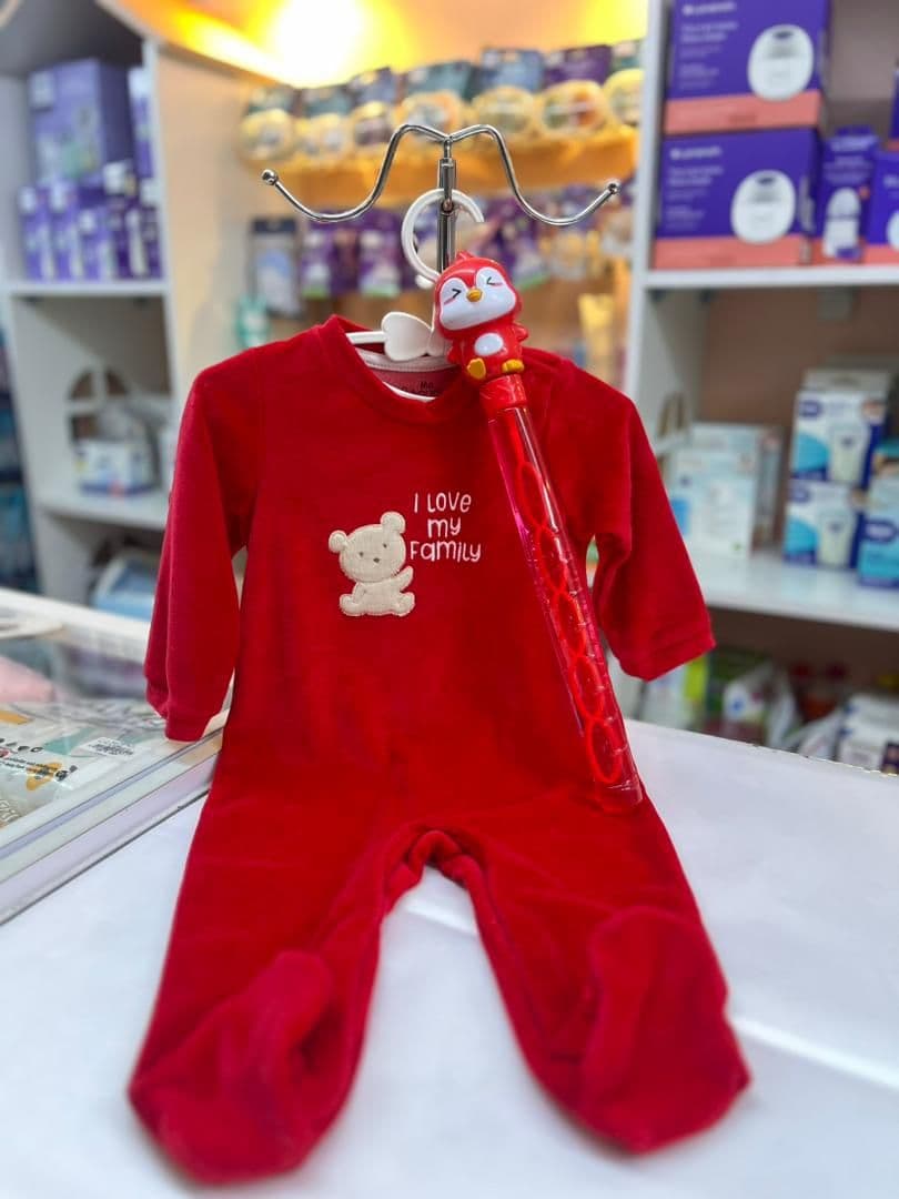 افرول احمر لوف فاميلي 6-9شهور