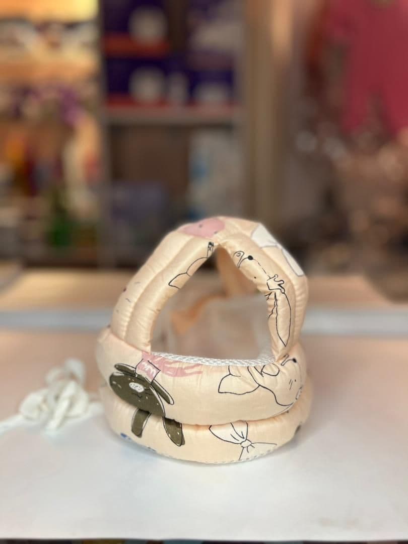 طاقية حماية الراس من الصدمات لون زهر ارنوبة