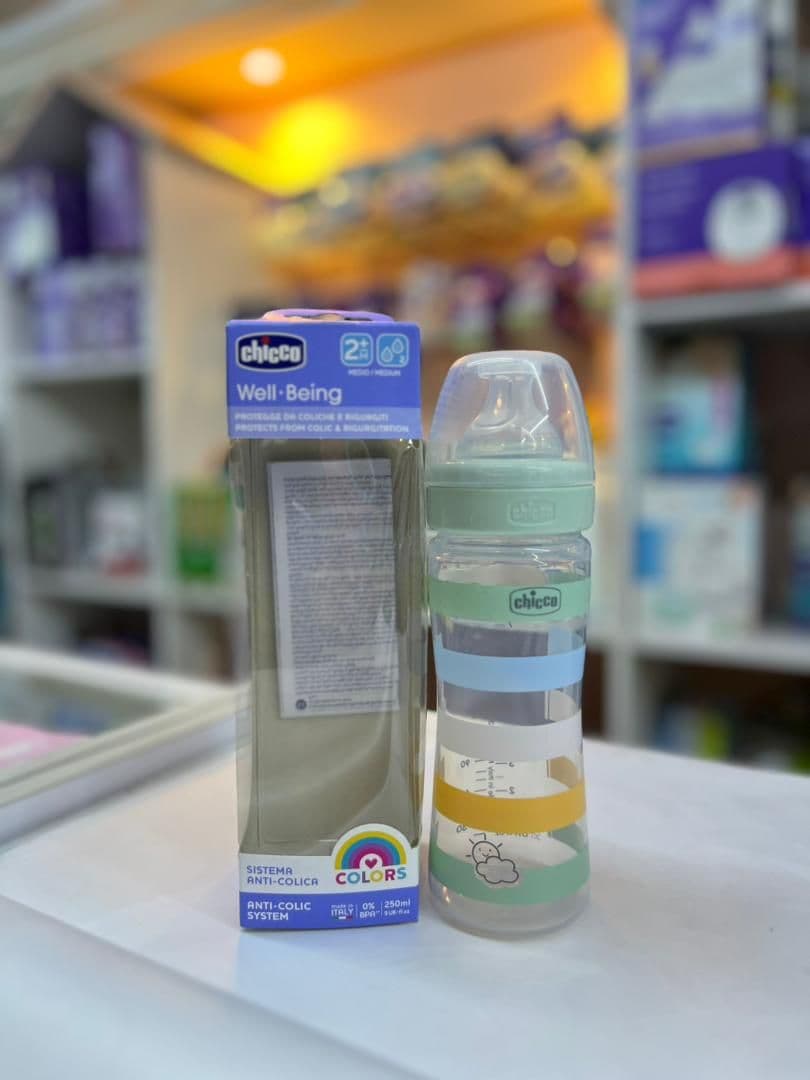 ببرونة شيكو اخضر وازرق  250مل