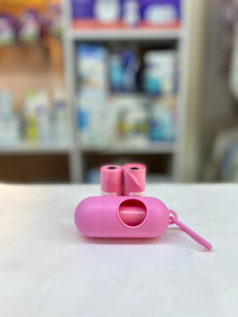  علبة لاكياس الحفوضات زهر