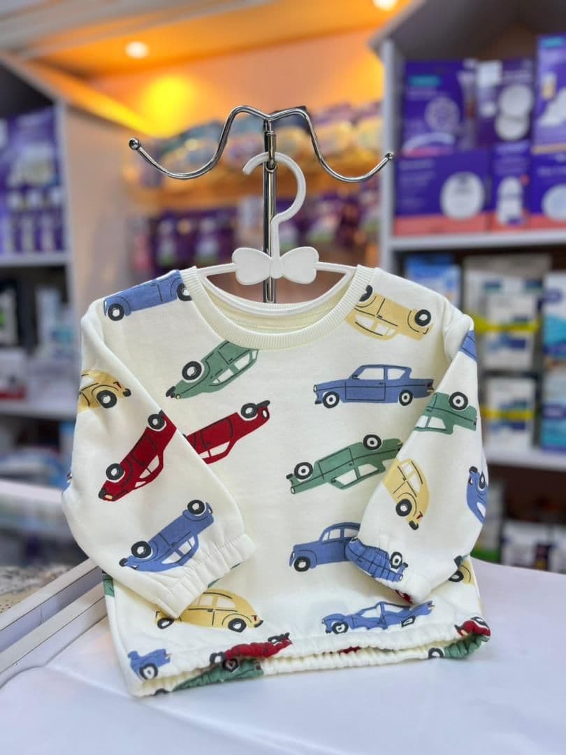 كنزة اوف وايت سيارات 12-18شهر