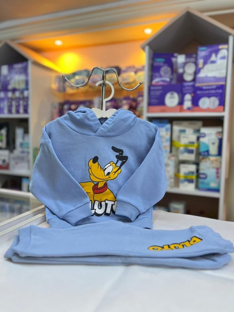 بجامة سماوي بلوتو 9-12شهر