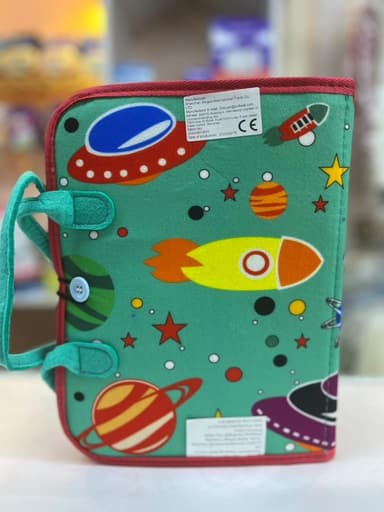 شنتة مونتسوري تفاعلية تعليمية  تركواز - 2