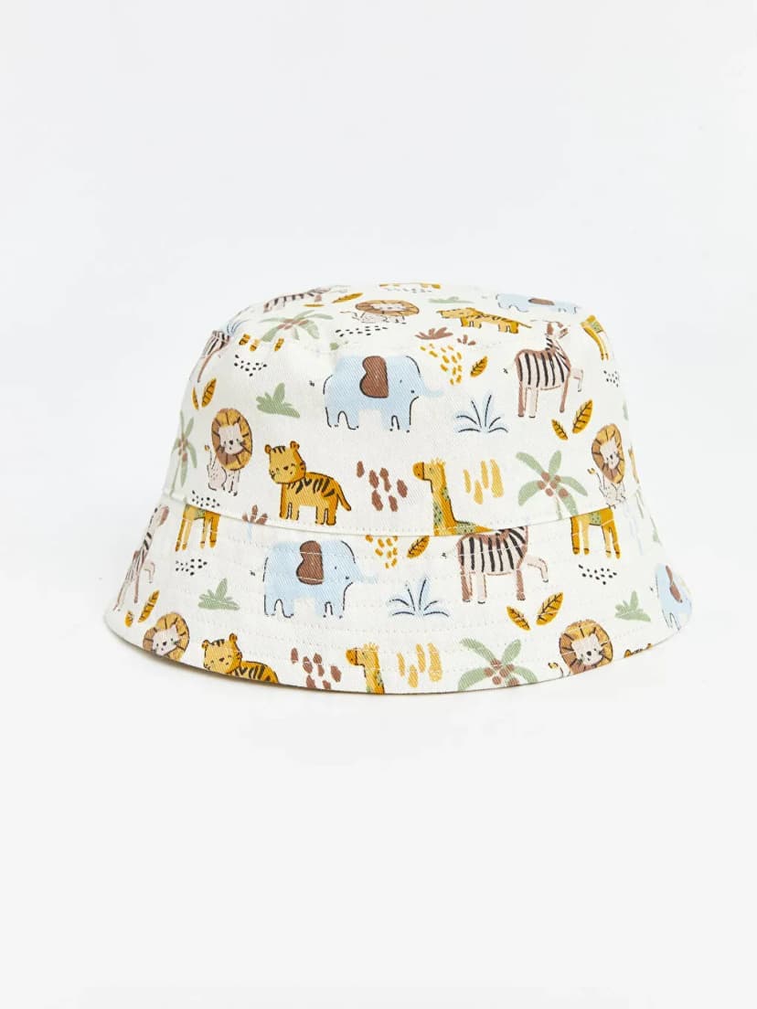 طاقية للشمس صبياني حيوانات ٣-٦ شهور